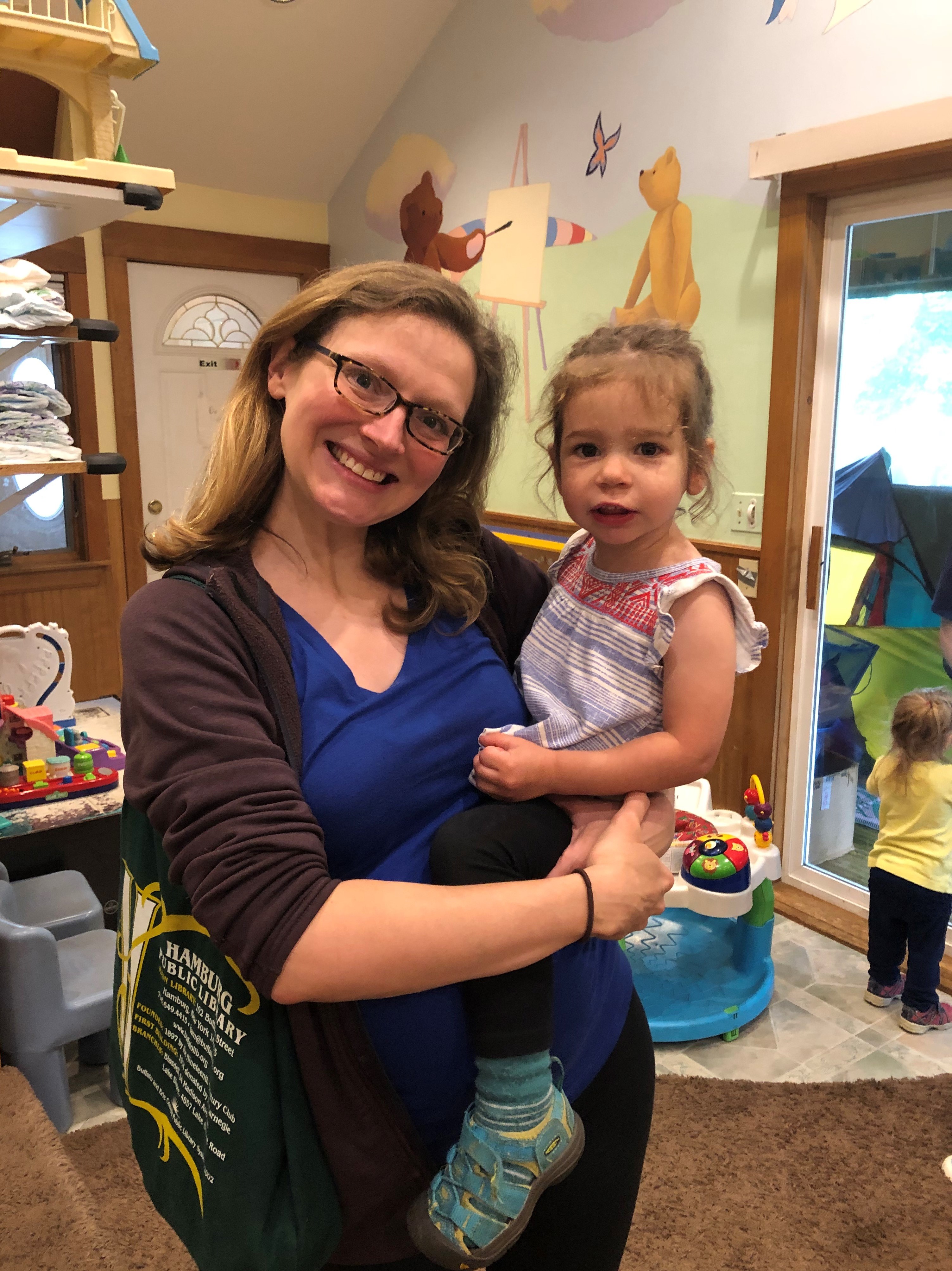 My daughter Gwen was with Kathy from ten months